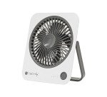Ventilatore USB TECHLY - da scrivania, ultra sottile, pieghevole e portatile, a 4 velocità