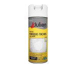 Peinture masque taches Julien - Aérosol de 400 ml, blanc mat