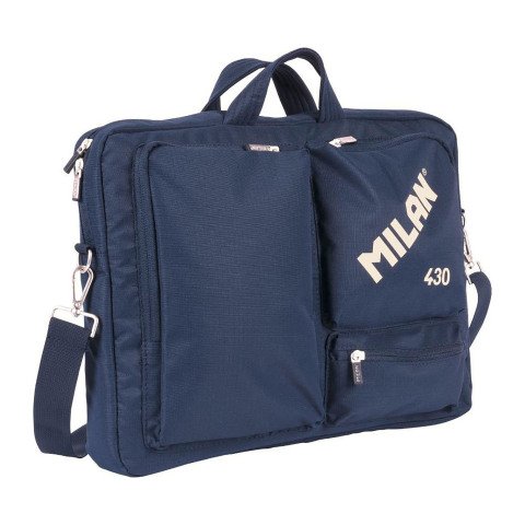 Maletín para portátil, MILAN colección 430 since 1918, azul marino