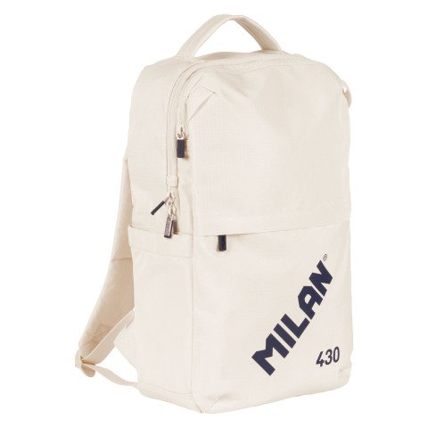 Mochila con cierre bloqueable de seguridad 15L MILAN 430 since 1918, beige