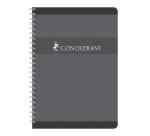 Carnet spirale Conquerant 14,8 x 21 cm 5 x 5 mm 180 pages