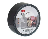 3M™ 1900 cloth adhesive tape, black, 50 mm x 50 m