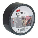 Ruban adhésif toilé 3M™ 1900, noir, 50 mm x 50 m