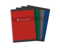 Carnet spirale Conquerant 14,8 x 21 cm 5 x 5 mm 180 pages
