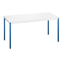 Table multi-usages plateau blanc L 160 x P 80 cm