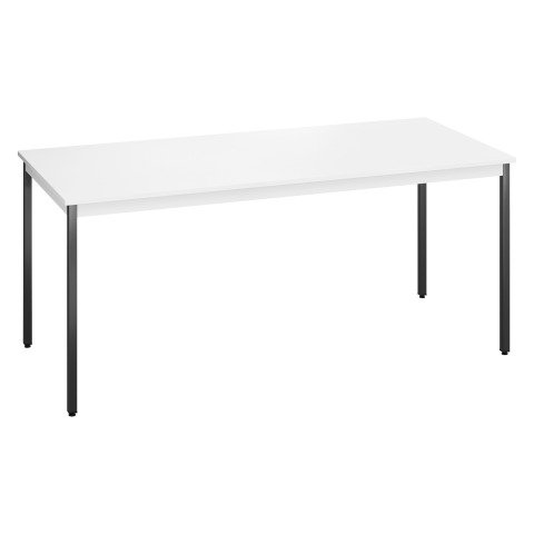 Mesa multiuso Eco 180 x 80 tablero blanco patas antracitas