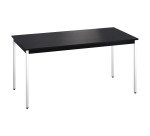 Table multi-usage plateau noir L 160 x P 80 cm Zonza