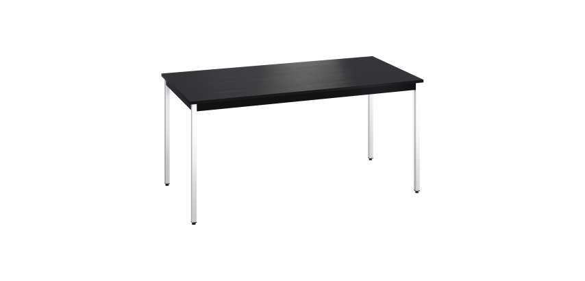 Table multi-usage plateau noir L 160 x P 80 cm Zonza