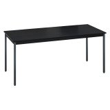 Table multi-usage plateau noir L 180 x P 80 cm Zonza