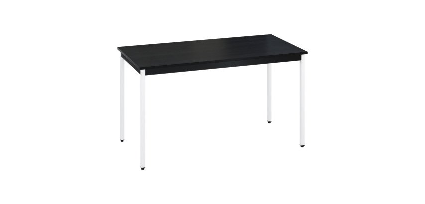 Table multi-usage plateau noir L 140 x P 70 cm Zonza