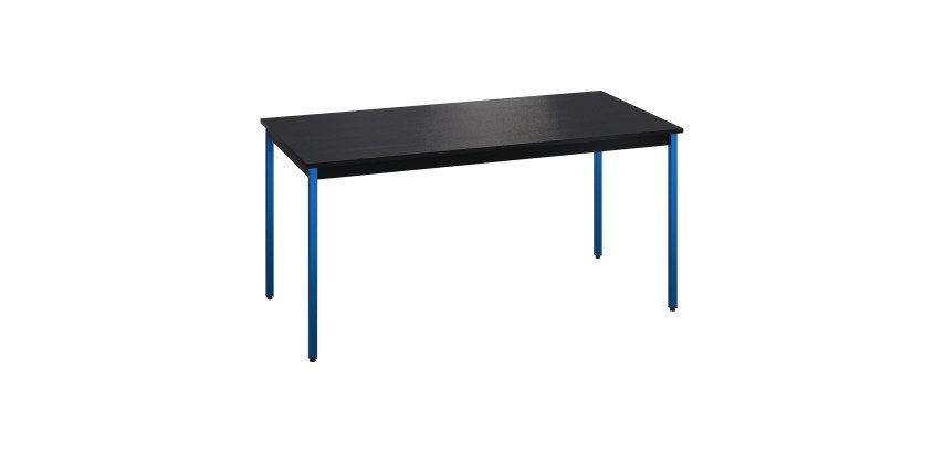 Table multi-usage plateau noir L 160 x P 80 cm Zonza