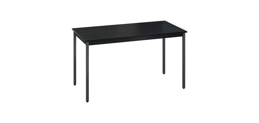 Table multi-usage plateau noir L 140 x P 70 cm Zonza