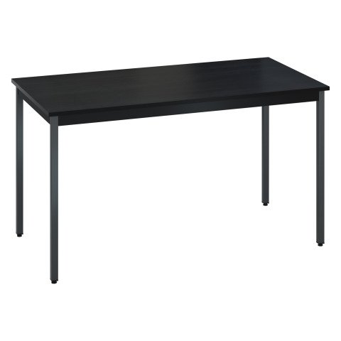 Mesa multiuso Eco 140 x 70 tablero negro patas antracitas