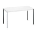 Table multi-usages plateau blanc L 140 x P 70 cm