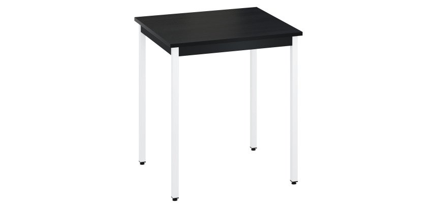 Table multi-usage plateau noir L 70 x P 60 cm Zonza