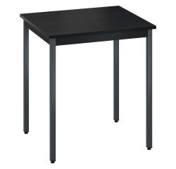 Table multi-usage plateau noir L 70 x P 60 cm Zonza