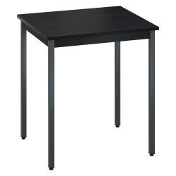 Table multi-usage plateau noir L 70 x P 60 cm Zonza