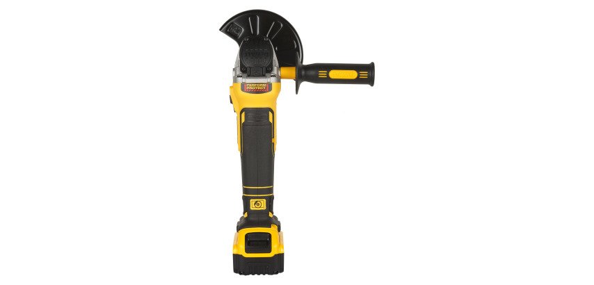 DeWALT DCG405P2-QW Mini-Amoladora sin escobillas XR 18V 125mm con 2 baterías Li-Ion 5Ah, cargador y maletín TSTAK II