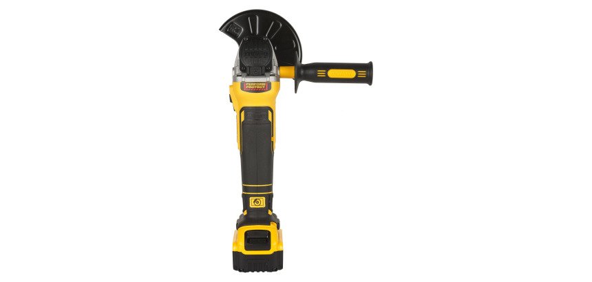 DeWALT DCG405P2-QW Mini-Amoladora sin escobillas XR 18V 125mm con 2 baterías Li-Ion 5Ah, cargador y maletín TSTAK II