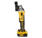 DeWALT DCG405P2-QW Mini-Amoladora sin escobillas XR 18V 125mm con 2 baterías Li-Ion 5Ah, cargador y maletín TSTAK II