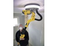 Stanley SFMEE500S-QS Lijadora de Panel Yeso 750W, velocidad 600 - 1.700 rpm