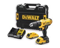 DeWALT DCD776D2T-QW Taladro Percutor XR 18V 13mm 42Nm con 2 baterías