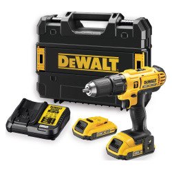 DeWALT DCD776D2T-QW Taladro Percutor XR 18V 13mm 42Nm con 2 baterías