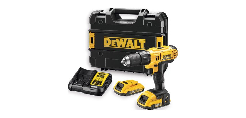 DeWALT DCD776D2T-QW Taladro Percutor XR 18V 13mm 42Nm con 2 baterías