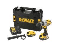 DeWALT DCD996P2-QW Taladro Percutor sin escobillas XR 18V XRP 13mm 95Nm con 2 baterías Li-Ion 5Ah y maletín TSTAK
