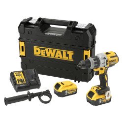 DeWALT DCD996P2-QW Taladro Percutor sin escobillas XR 18V XRP 13mm 95Nm con 2 baterías Li-Ion 5Ah y maletín TSTAK