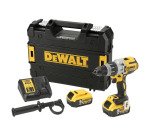 DeWALT DCD996P2-QW Taladro Percutor sin escobillas XR 18V XRP 13mm 95Nm con 2 baterías Li-Ion 5Ah y maletín TSTAK