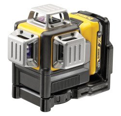 DeWALT DCE089D1G-QW Nivel Láser autonivelante VERDE de 3 líneas 360° XR 12V con batería Li-Ion 2Ah