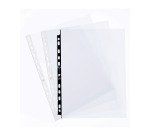 20 Pochettes perforées Oxford A4 polypropylène lisse 12/100e