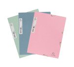 Chemises à élastiques 3 rabats carte Autentik 24 x 32 cm dos 1,5 cm - coloris assortis