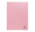 Protège-documents Autentik Exacompta polypropylène A4 40 pochettes - 80 vues couleurs assorties