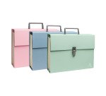 Trieur valisette en carte Exacompta Autentik 18 divisions