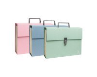 Trieur valisette en carte Exacompta Autentik 18 divisions