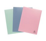 Protège-documents Autentik Exacompta polypropylène A4 20 pochettes - 40 vues couleurs assorties