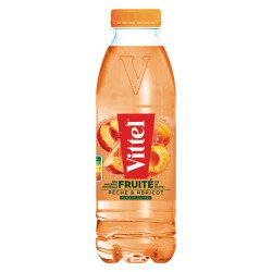 Vittel peach and apricot water 50 cl - 24 bottles