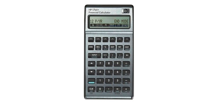 hp Calculatrice financière hp 17bII+, affichage 22 signes