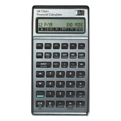 hp Calculatrice financière hp 17bII+, affichage 22 signes