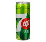 Seven Up Zéro 33 cl - 24 canettes