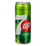 Seven Up Zéro 33 cl - 24 canettes