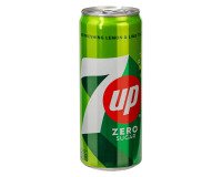 Seven Up Zéro 33 cl - 24 canettes