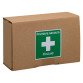 Navulling medicijnkastje of EHBO-kit volgens het advies van de arbeidsgeneeskunde