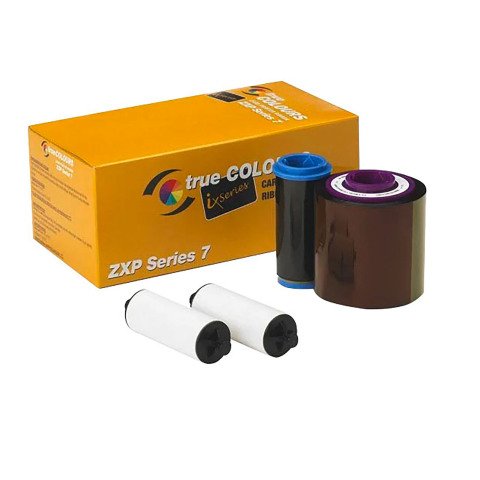 Cinta Ribbon transferencia térmica Zebra IX YMCKO 800077-742EM (750 impresiones) compatible con ZXP Series