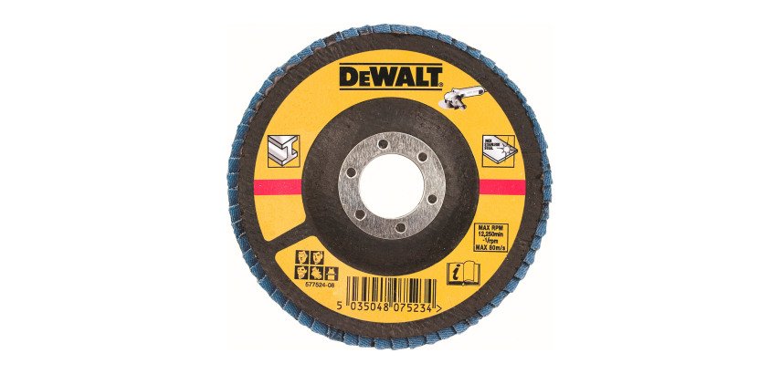 DeWALT DT3266-QZ Disco de láminas Ø125mm, grano 60 - Cóncavo
