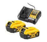 DeWALT DCB1104-QW Cargador XR 12V - 18V carril Li-Ion (4A)