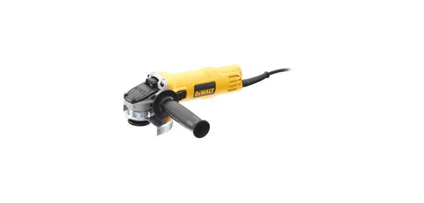 DeWALT DWE4056-QS Mini-amoladora 115mm 800W 11.800 rpm Arranque Suave + Bloqueo y re-arranque