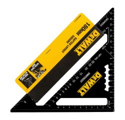 DeWALT DWHT25227-0 Escuadra métrica 18cm